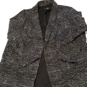Alfani Black Speckled Blazer 2XL